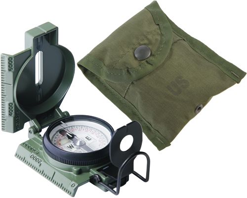 military lensatic compass