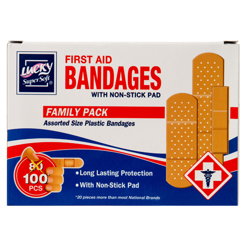 First Aid Bandages 100 ct.