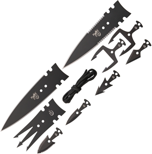 Colt Tactical Spear/Arrow/Gig Head 9 Pc Combo Set