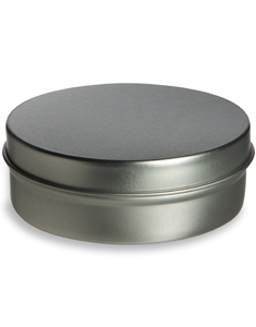 round tin container with top