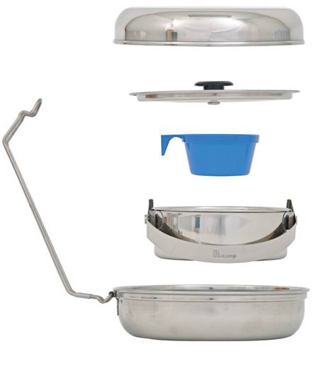 Olicamp Stainless Mess Kit spread