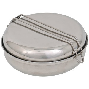 Olicamp Stainless Mess Kit closed