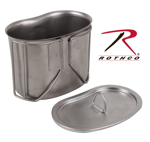 Rothco Gi Style Canteen Cup and Lid