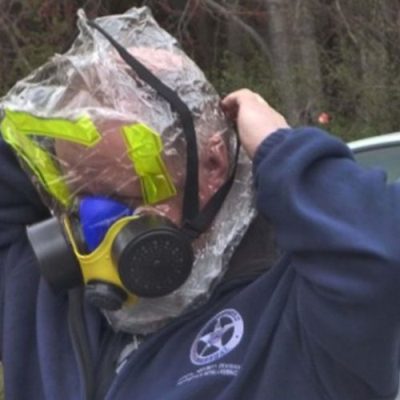 ievac smoke fire bioterrorism escape hood