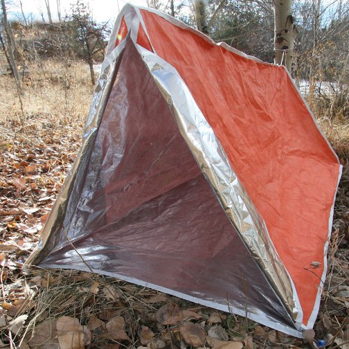 Emergency Insulated Reflective Tube Tent