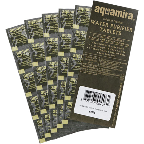 Aquamira Water Purifier Tablets