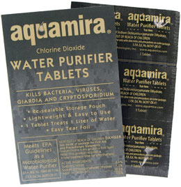 aquamira water purification tabs