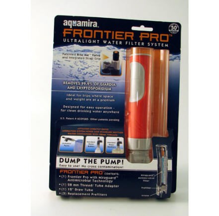 Aquamira Frontier Pro Water Filter System