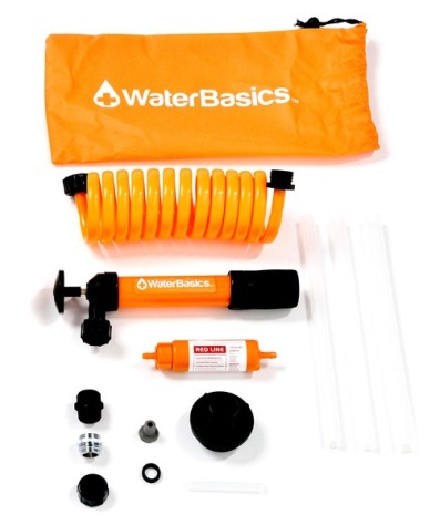 Aquamira WaterBasics Emergency Pump and Filter Kit
