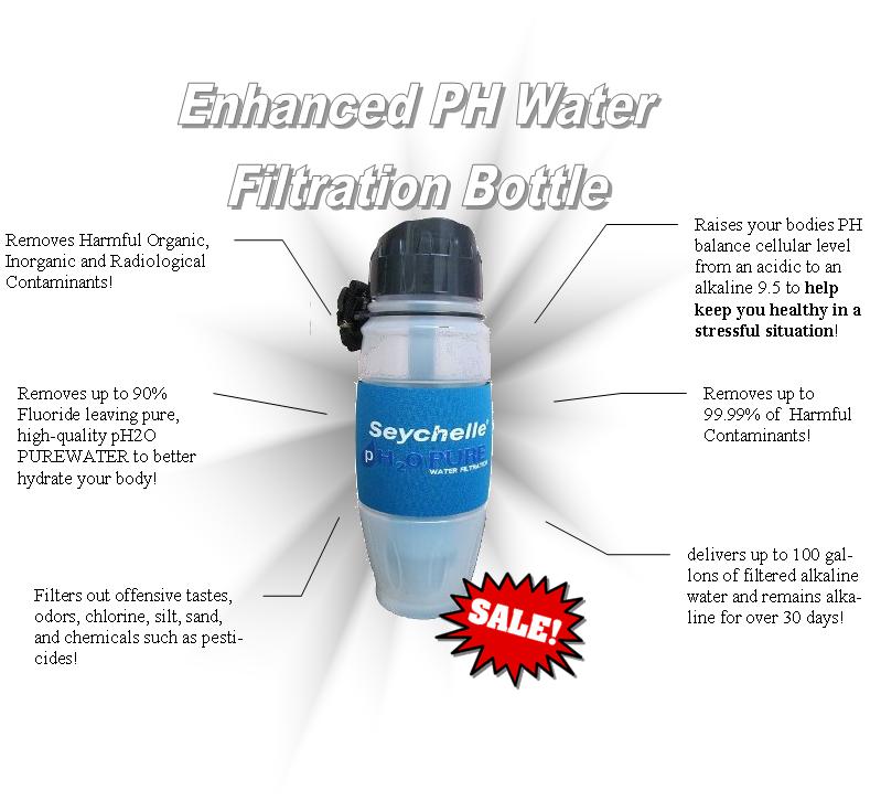 seychelle ph20 water filtration bottle