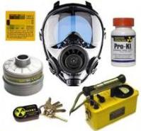gas mask and protection from terrorism radiation