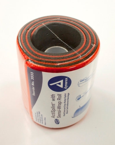 ActiSplint with Self-Adherent Adhesive Wrap