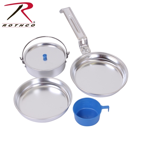 Rothco 5 pc. Aluminum Mess Kit