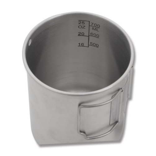 Pathfinder Stainless Steel 25 oz Cup interior