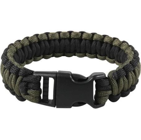 paracord bracelet two tone